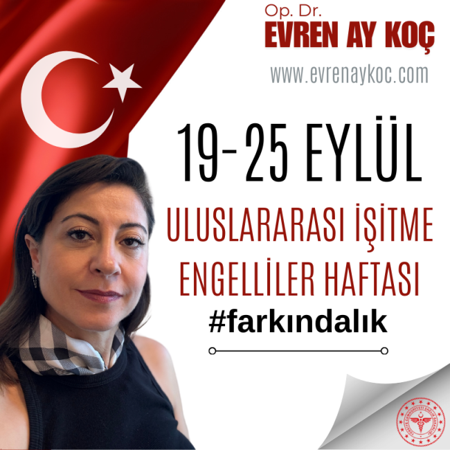19 EYLÜL Uluslararası İşitme Engelliler Haftası