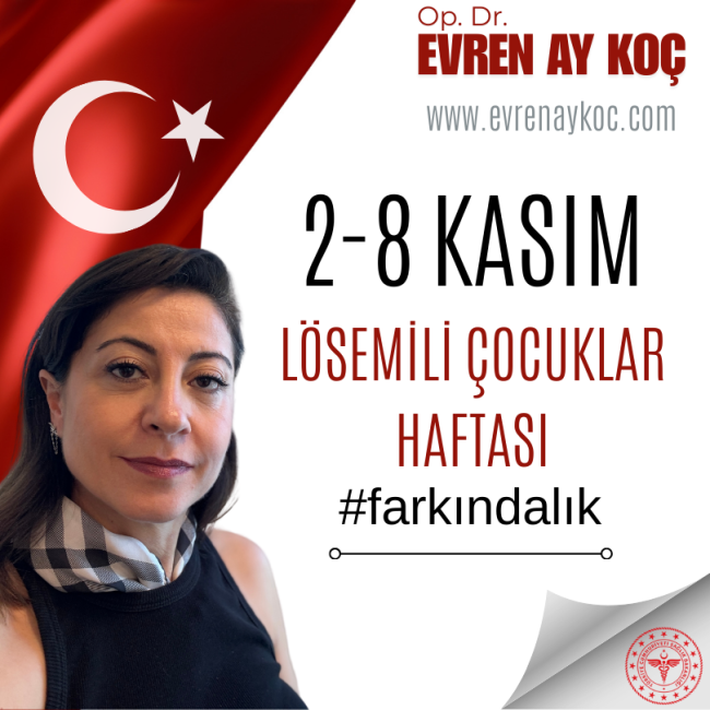 2 Kasım Lösemili Çocuklar Haftası