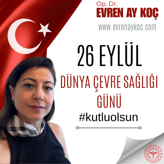 26 Eylül Dünya Çevre Sağlığı Günü